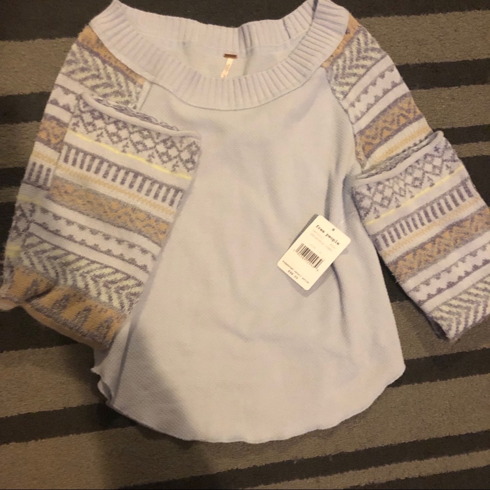 Free people Periwinkle Sweater - Picture 3 of 4